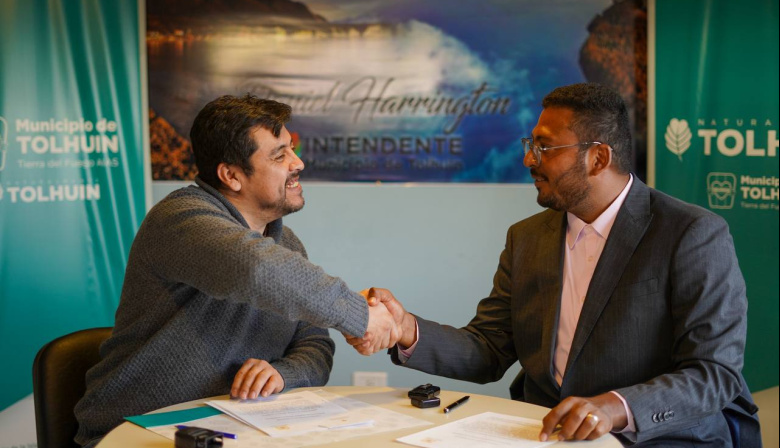 Tolhuin y Cantarranas (Honduras) firmaron un convenio de cooperación turística y cultural