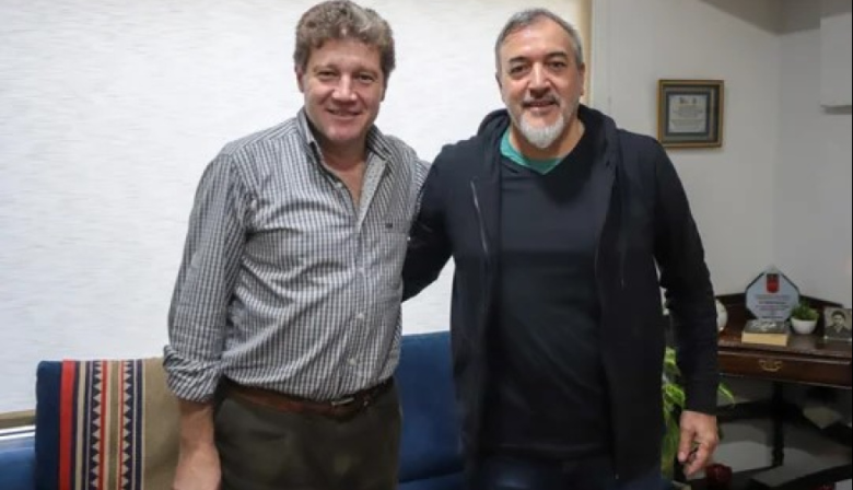 Aguiar se reunió con Melella: “El Gobierno Nacional asfixia a las provincias y tenemos que impedirlo“