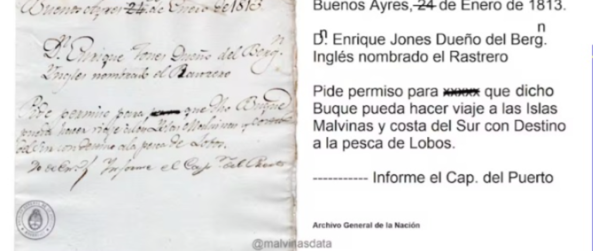 La Carta que Desafía la Ocupación Británica: Un Hallazgo Histórico sobre las Malvinas