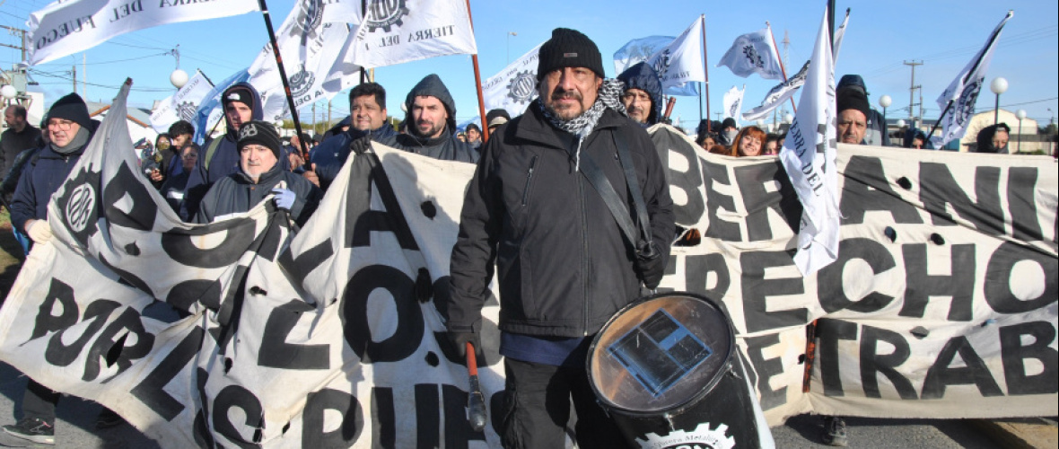 Paro y movilización en Río Grande: la Unión Obrera Metalúrgica rechaza las políticas del Gobierno Nacional