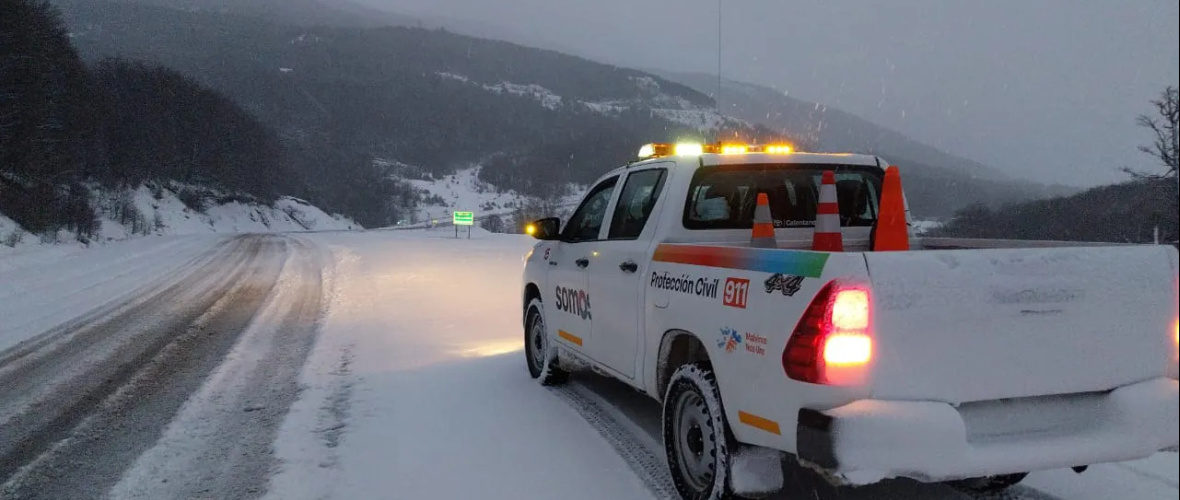 Alerta por fuertes vientos y nevadas: Protección Civil pide extremar las medidas de prevención