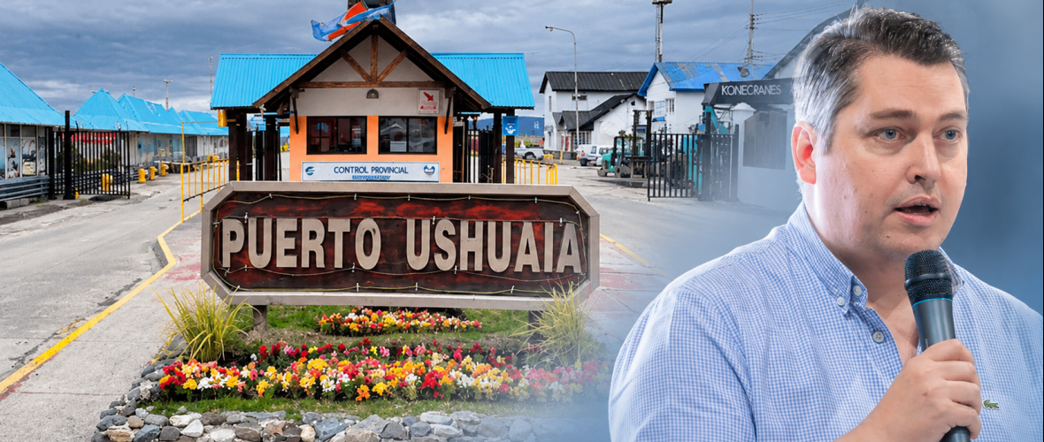 Martín Pérez rechazó la intervención del Puerto de Ushuaia y reclamó avanzar con un puerto en Río Grande