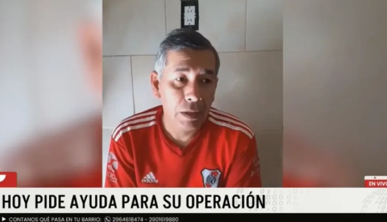 Pedido de colaboración para un fueguino que sufrió un infarto y debe ser operado en Neuquén