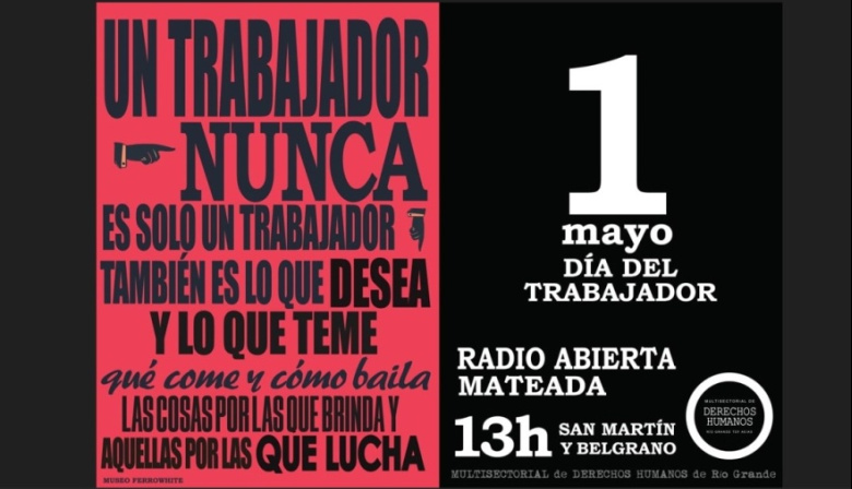 Multisectorial de Derechos Humanos convoca para este Primero de Mayo