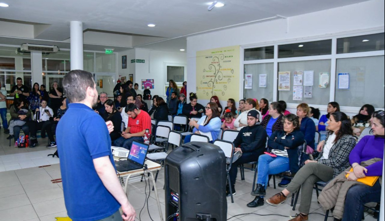 SE REALIZÓ UN TALLER DE PREVENCIÓN SÍSMICA EN RÍO GRANDE