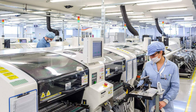 Industria fueguina: creció la producción de celulares y televisores
