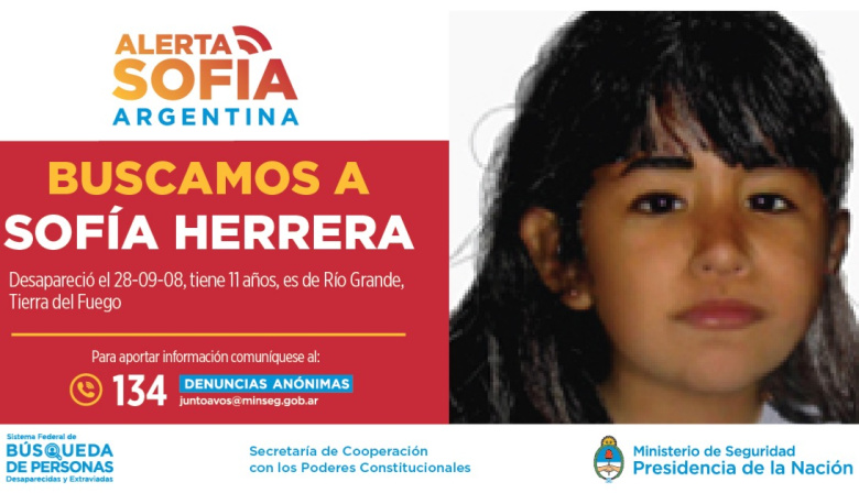 Alerta Sofía camino a ser ley: buscan una respuesta inmediata ante desapariciones infantiles
