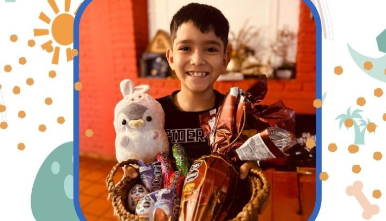 Lanzan una colecta solidaria por Simón, un niño de 8 años que debe ser trasladado al Hospital Garrahan