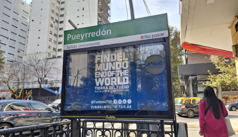 INFUETUR promociona la temporada invernal en la vía publica de la Ciudad de Buenos Aires