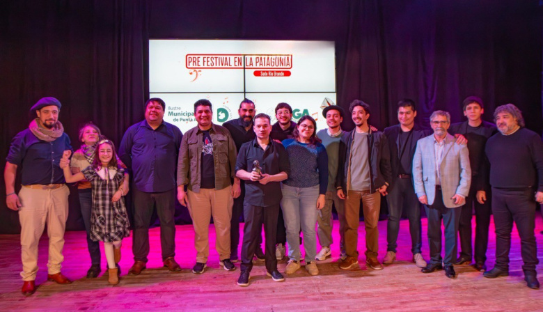 Damián Torres fue el ganador del Pre-Festival en la Patagonia