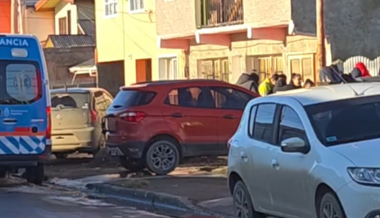Un hombre herido de bala fue trasladado al hospital
