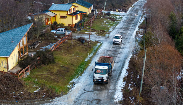 Tolhuin refuerza el Operativo Invierno en accesos a alojamientos turísticos