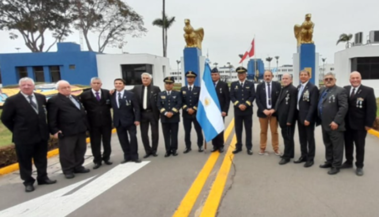 Veteranos de Malvinas viajaron a Perú para un reencuentro histórico
