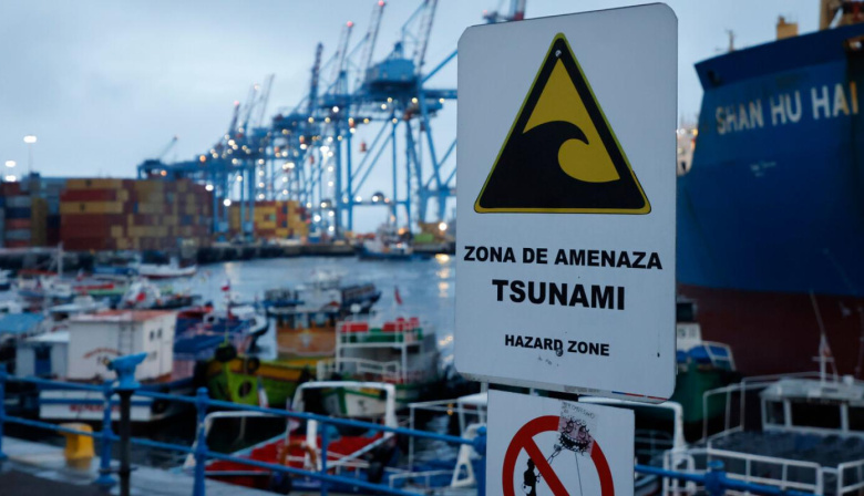 Tsunami en Chile: Senapred declaró Alerta Roja para la costa desde Arica y Parinacota a Magallanes