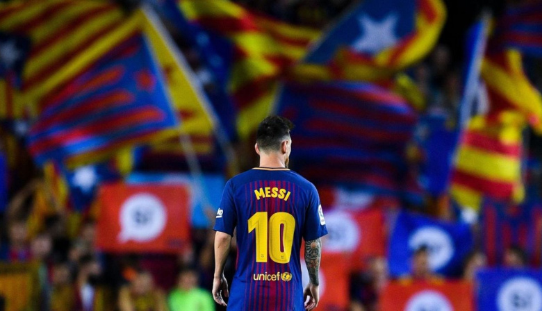 Se cumplen 4 años de la salida de Messi del Barcelona