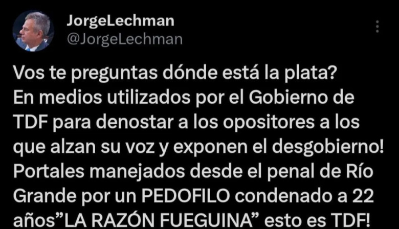 Aseguran que pedófilo dirige un portal de noticias desde la cárcel y tiene vínculos con el Gobierno provincial
