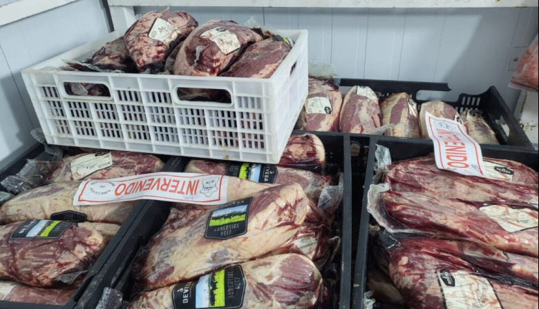 Incautaron y descartaron 900 kilos de carne en Ushuaia