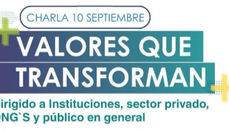 Fundación Valores y El Faro convocan a una charla sobre respeto, fe y esperanza