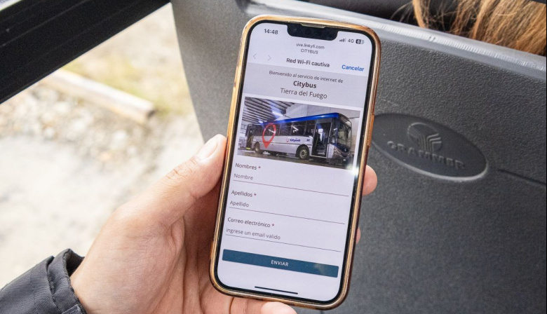 El municipio de Rio Grande y Citybus avanzan en la instalación de conexión Wifi en el transporte publico