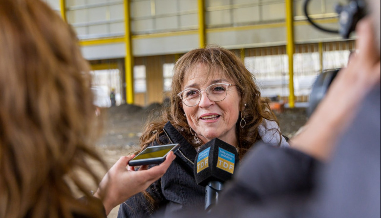 “Es muy satisfactorio que las empresas aporten solidariamente a las políticas publicas de la provincia"