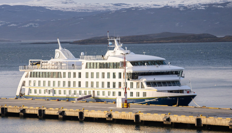 Nueva temporada de Cruceros en Tierra del Fuego: Ushuaia da la bienvenida al Ventus Australis