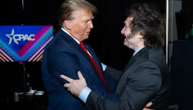 Milei agradeció a Trump por la liberación de los rehenes argentinos: "Extraordinario liderazgo"