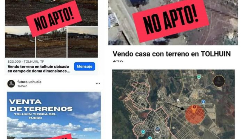El Municipio de Tolhuin brinda recomendaciones para evitar estafas en la compra de terrenos
