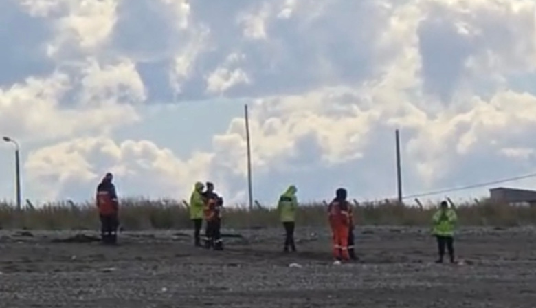 Hallazgo de un cadáver en la costa de Río Grande