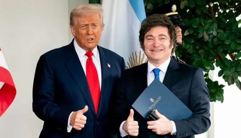 “Estaba perdiendo, lo respaldé y ganó de una manera aplastante”, dijo Donald Trump sobre el triunfo de Milei