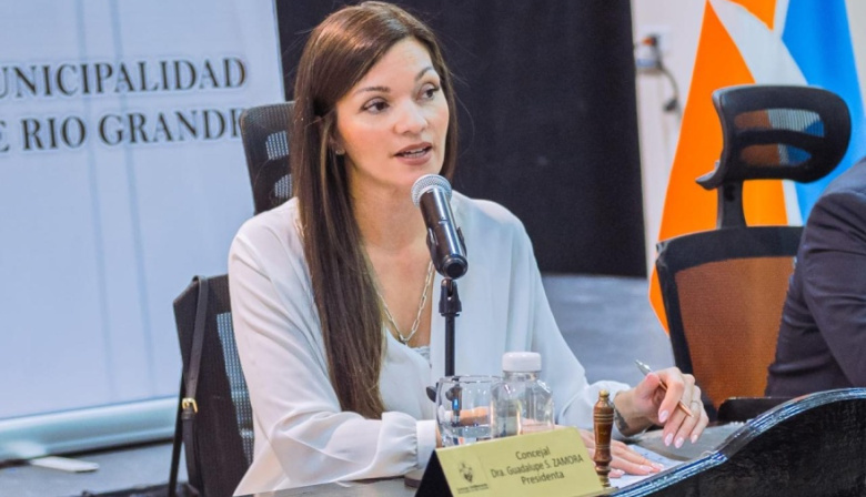 Zamora fue ratificada por unanimidad como presidente del Concejo Deliberante