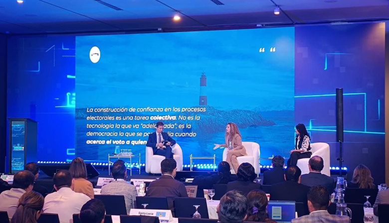 Autoridades electorales fueguinas expusieron en el III Congreso Internacional de Tecnología Electoral