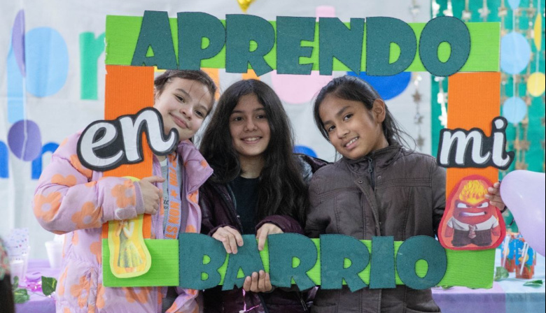 Programa aprendo en mi barrio: Mas de 650 estudiantes recibieron acompañamiento educativo en 29 sedes este año