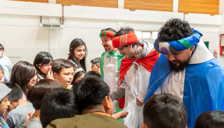 los reyes magos recorren la provincia