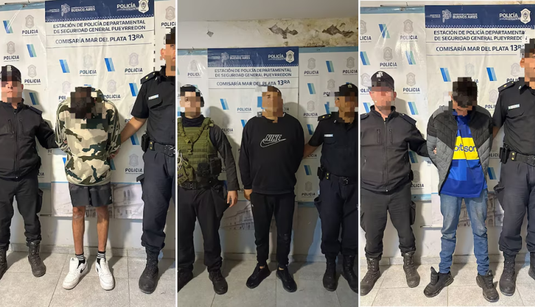 Cayó una banda que se dedicaba a robar casas y autos en Mar del Plata