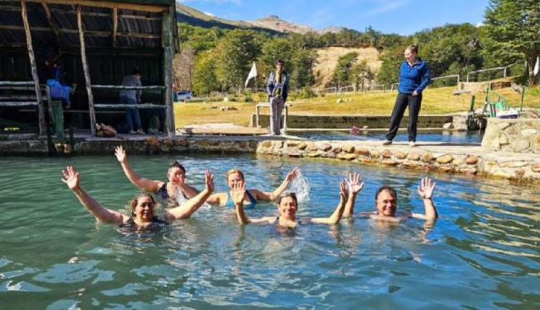 Harrington confirmó la apertura de las termas de Río Valdez