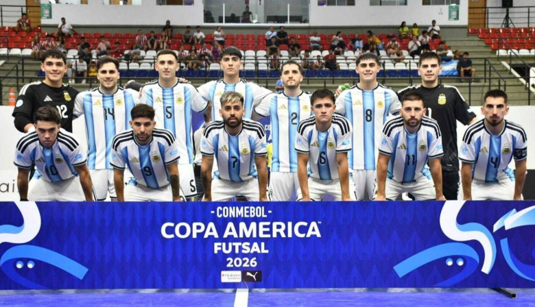 Hoy Sábado se disputan las Semifinales de la Copa América de Futsal 2026