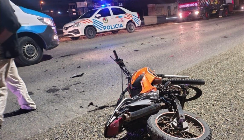 Accidente con Consecuencias gravísimas para un motociclista