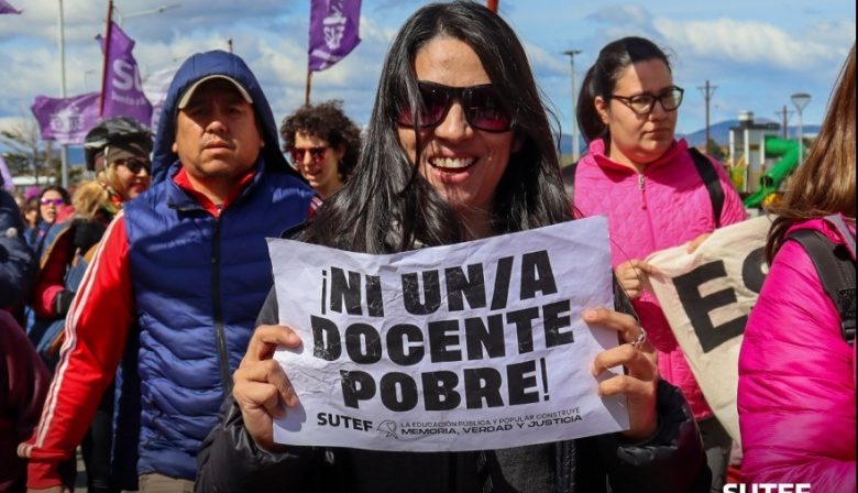 SUTEF en Alerta: Docentes se Movilizan ante la Falta de Paritarias