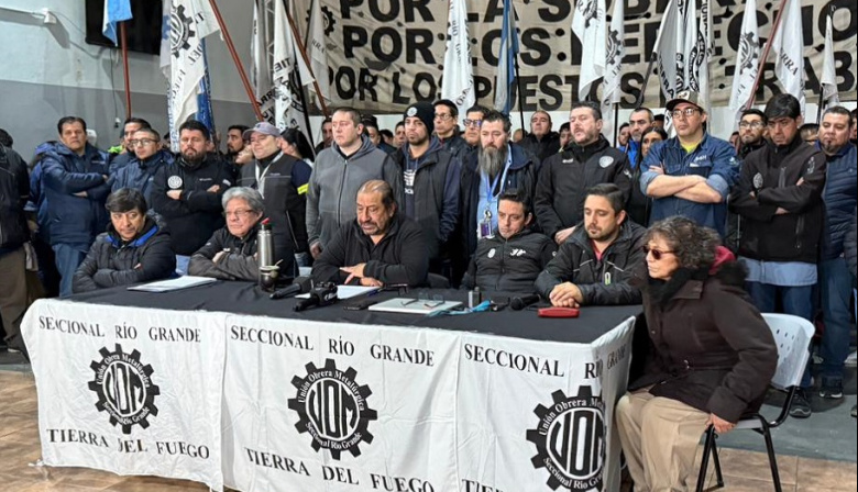UOM Río Grande Anuncia Paro y Movilización Contra la Reforma Laboral