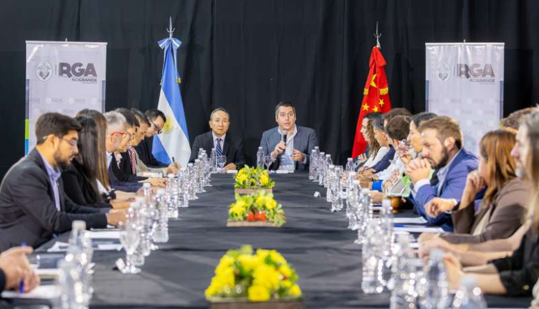 Se realizó una mesa de trabajo entre Río Grande y China