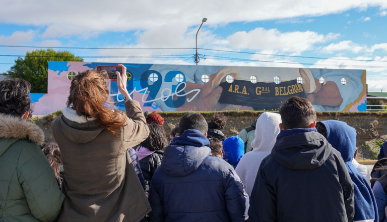 El municipio inauguró la puesta en valor del paseo “Ara General Belgrano"