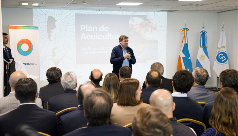 Tierra del Fuego AeIAS presentó su nuevo plan estratégico para el desarrollo acuícola