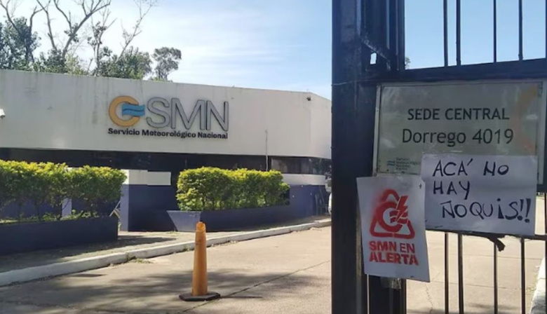 El Servicio Meteorológico Nacional anunció paro y un "apagón informativo" para el viernes tras los despidos