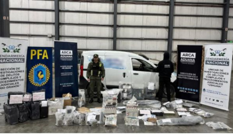 Desbaratan una banda delictiva dedicada al contrabando de mercadería hacia Chile