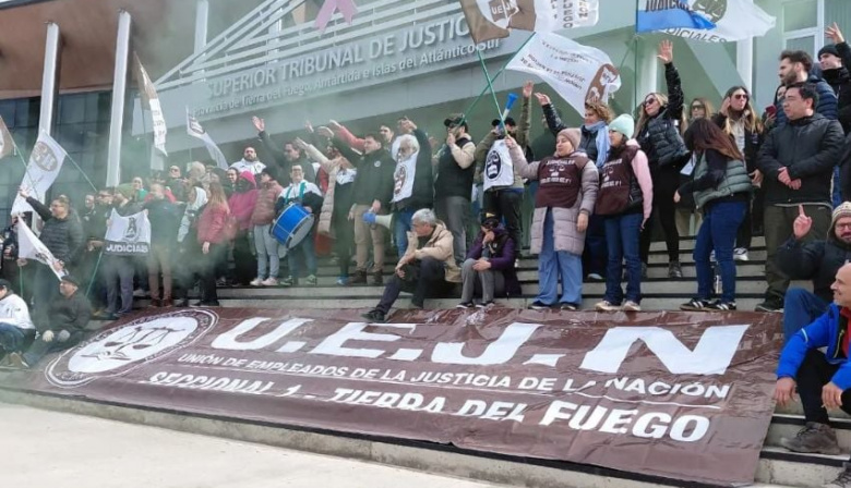 UEJN: este martes inicia un paro de 48 horas en todo el sector judicial