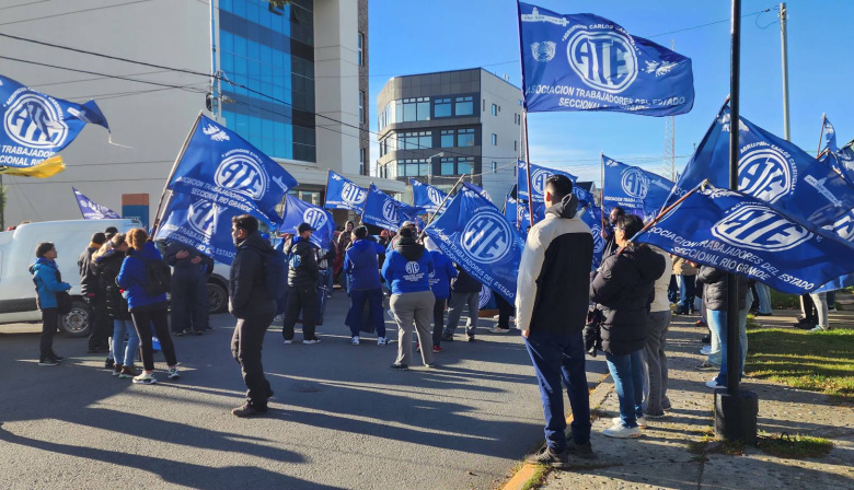 ATE lanzó un paro de 48 horas en Río Grande por reclamo salarial