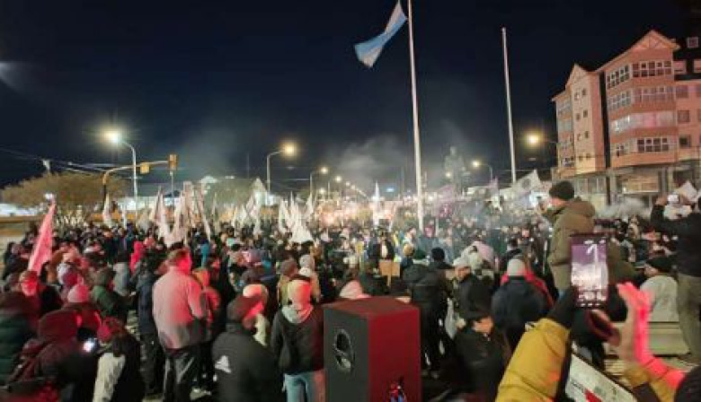 Importante movilización de la UOM en Río Grande