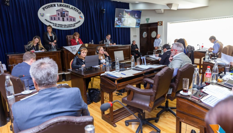 Más de 80 temas en debate: la Legislatura fueguina sesiona con una agenda cargada