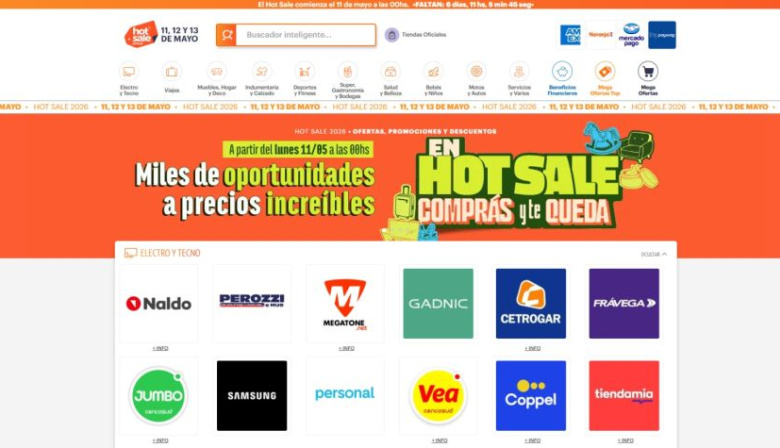 Arrancó el Hot Sale 2026: qué productos participan, hasta cuándo dura y cómo encontrar los mejores precios