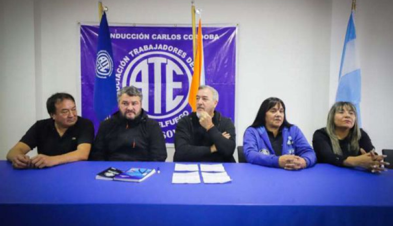ATE ratificó su plan de acción en Tierra del Fuego y respaldó a Carlos Córdoba tras la condena